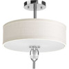 Status Collection Two-Light 13" Semi Flush Mount (P3495-15)