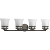 Cascadia Collection Four-Light Bath & Vanity (P2149-20)