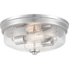 Blakely Collection Two-Light 13-5/8" Flush Mount (P350121-104)