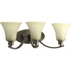 Joy 3 Light Antique Bronze Bath Light (P2002-20)