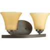 2-Lt. Antique Bronze Bath Light (P2009-20)