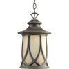Resort 1 Light Hanging Lantern in Aged Copper (P6504-122)