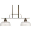 Archie 2 Light Chandelier in Venetian Bronze (P4624-74)