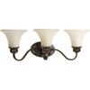Applause 3 Light Bath & Vanity in Antique Bronze (P2097-20)