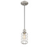 Vintage 1-Light Mini-Pendant in Satin Nickel (7-4133-1-SN)