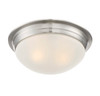 2-Light Ceiling Light in Satin Nickel (6-782-13-SN)