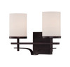 Colton 2-Light Bathroom Vanity Light in English Bronze (8-338-2-13)