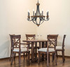 Wickham 8-Light Chandelier in Whiskey Wood (1-2051-8-68)