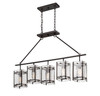 Savoy House Glenwood 5-Light Linear Chandelier in English Bronze (1-3043-5-13)
