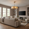 Savoy House Vireo 6-Light Fan D'Lier in Silver Dust (26-335-FD-272)