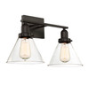 Drake 2-Light Bathroom Vanity Light in English Bronze (8-9130-2-13)