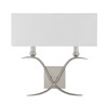 Payton 2-Light Wall Sconce in Satin Nickel (9-800-2-SN)