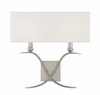 Payton 2-Light Wall Sconce in Satin Nickel (9-800-2-SN)