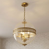 Savoy House Stirling 3-Light Pendant in Warm Brass (7-200-3-322)