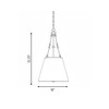 Savoy House Austin 4-Light Pendant in Warm Brass (7-2201-4-322)