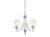 Octave 3-Light Chandelier in Polished Chrome (1-4031-3-11)