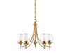 Savoy House Octave 5-Light Chandelier in Warm Brass (1-4032-5-322)