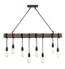 Burgess 8-Light Linear Chandelier in Durango (1-990-8-41)