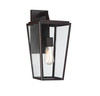 Milton 1-Light Outdoor Wall Lantern in English Bronze (5-547-13)