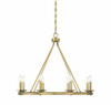 Savoy House Middleton 8-Light Chandelier in Warm Brass (1-308-8-322)