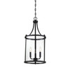 Penrose 3-Light Pendant in Black (7-1040-3-BK)