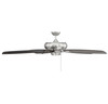 Wind Star 68" Ceiling Fan in Brushed Pewter (68-227-5RV-187)