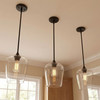 Savoy House Octave 1-Light Pendant in Black (7-4036-1-BK)