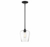 Savoy House Octave 1-Light Pendant in Black (7-4036-1-BK)