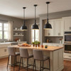 Savoy House Berg 1-Light Pendant in Matte Black (7-3751-1-89)