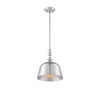 Berg 1-Light Pendant in Polished Nickel (7-3751-1-109)