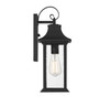 Hancock 1-Light Outdoor Wall Lantern in Matte Black (5-450-BK)