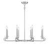 Torino 8-Light Chandelier in 
Polished Nickel (1-2451-8-109)