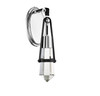Denali LED Wall Sconce in Matte Black with Polished Chrome Accents (9-7709-1-67)