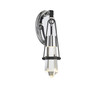 Denali LED Wall Sconce in Matte Black with Polished Chrome Accents (9-7709-1-67)
