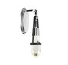 Denali LED Wall Sconce in Matte Black with Polished Chrome Accents (9-7709-1-67)