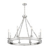 Seville 8-Light Chandelier in 
Polished Nickel (1-4404-8-109)