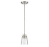 Savoy House Calhoun 1-Light Mini-Pendant in Satin Nickel (7-1026-1-SN)