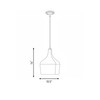 Savoy House 1-Light Pendant in Natural Brass (M70020NB)