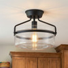 Savoy House 1-Light Ceiling Light in Matte Black (M60011MBK)