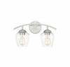 Savoy House 2-Light Bathroom Vanity Light in Brushed Nickel (M80031BN)