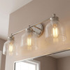 Savoy House 3-Light Bathroom Vanity Light in Brushed Nickel (M80035BN)