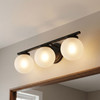 Savoy House 3-Light Bathroom Vanity Light in Matte Black (M80023MBK)