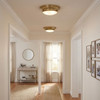 Savoy House 2-Light Ceiling Light in Natural Brass (M60063NB)