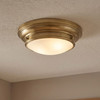 Savoy House 2-Light Ceiling Light in Natural Brass (M60063NB)