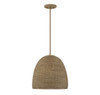 1-Light Pendant in Natural Wicker (M70107NWIC)