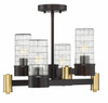 Bunker 4 Light Semi Flush (6-1953-4-79)