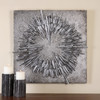 Nebulus Silver Wall Art (01303)