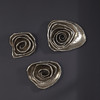 Amalie Metal Spiral Wall Decor, S/3 (04184)