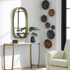 Lucky Coins Brass Wall Bowls, S/4 (04299)