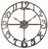 Delevan 32" Metal Wall Clock (06681)